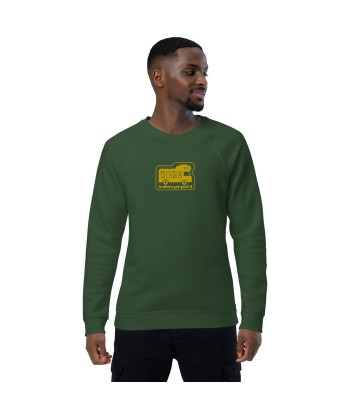 Sweatshirt écologique raglan unisexe Bold Camper Van Home is where you park it brodé gold Comparez plus de prix