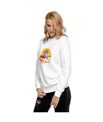 Sweatshirt premium unisexe Ultra Combi Home is where you park it sélection de produits