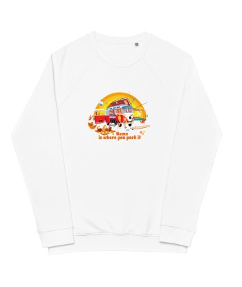 Sweatshirt écologique raglan unisexe Ultra Combi Home is where you park it online