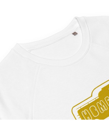 Sweatshirt écologique raglan unisexe Bold Camper Van Home is where you park it brodé gold Comparez plus de prix