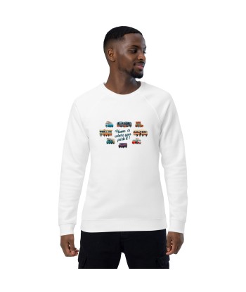 Sweatshirt écologique raglan unisexe Square Vintage Campers Pour