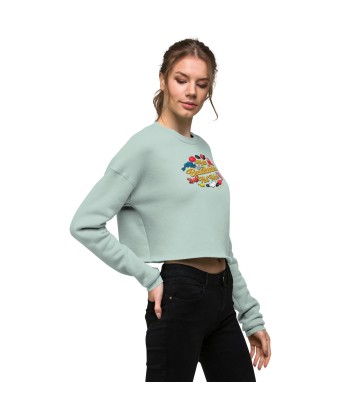 Sweat-Shirt Crop-Top Make Bouillabaisse Not War Oh Bonne Mer d'Europe débarque