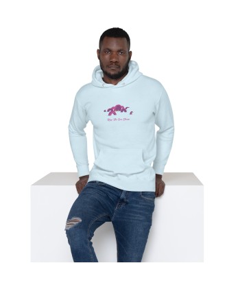 Sweat à capuche unisexe en coton Octopus Purple une grave pollution 