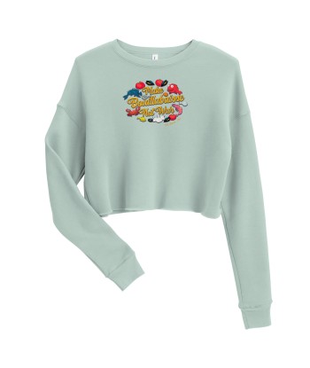 Sweat-Shirt Crop-Top Make Bouillabaisse Not War Oh Bonne Mer d'Europe débarque