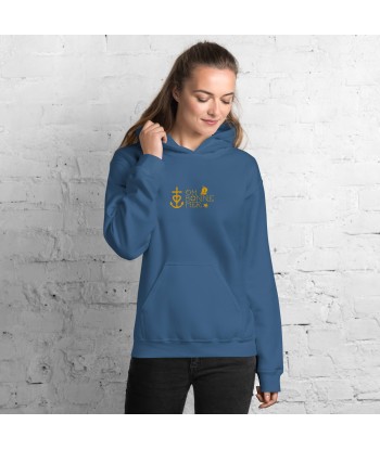 Sweat à capuche d'hiver unisexe Oh Bonne Mer 2 sur couleurs foncées Livraison rapide