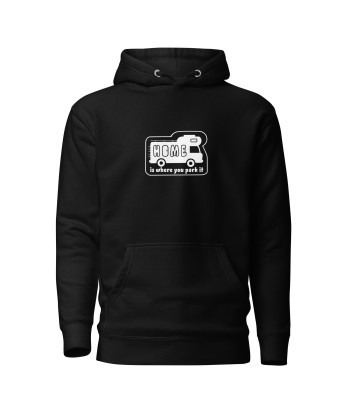 Sweat à capuche unisexe en coton White Camper Van Home is where you park it vente chaude votre 