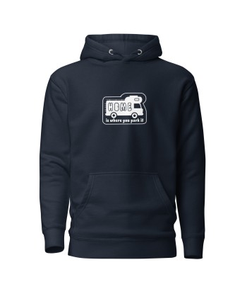 Sweat à capuche unisexe en coton White Camper Van Home is where you park it vente chaude votre 