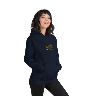 Sweat à capuche d'hiver unisexe Oh Bonne Mer 2 sur couleurs foncées Livraison rapide