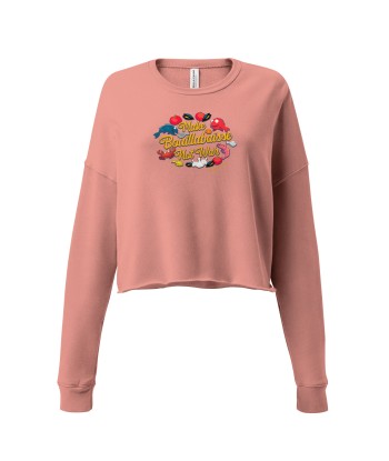 Sweat-Shirt Crop-Top Make Bouillabaisse Not War Oh Bonne Mer d'Europe débarque