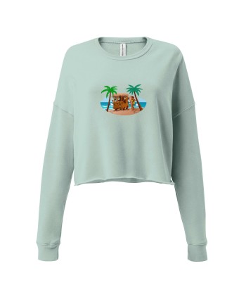 Sweat-Shirt Crop-Top Tiki Kombi 2024