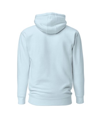 Sweat à capuche unisexe en coton Camperfan aqua/gold brodé du meilleur 