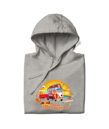 Sweat à capuche unisexe en coton Ultra Combi Home is where you park it 2024