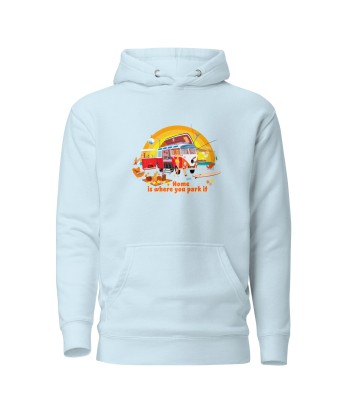 Sweat à capuche unisexe en coton Ultra Combi Home is where you park it 2024