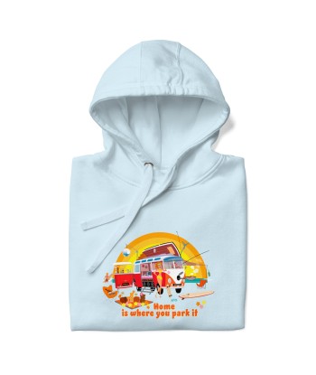 Sweat à capuche unisexe en coton Ultra Combi Home is where you park it 2024