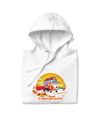 Sweat à capuche unisexe en coton Ultra Combi Home is where you park it 2024