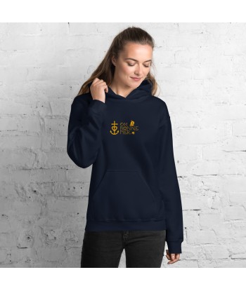 Sweat à capuche d'hiver unisexe Oh Bonne Mer 2 sur couleurs foncées Livraison rapide