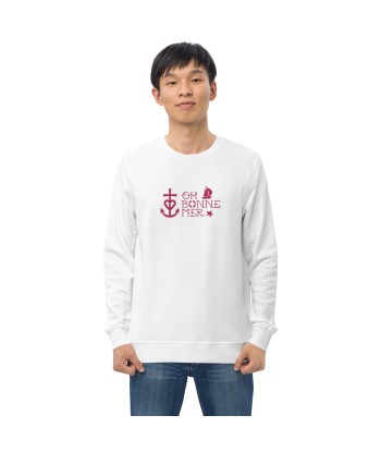 Sweat écologique unisexe Oh Bonne Mer 2 flamingo brodé Venez acheter