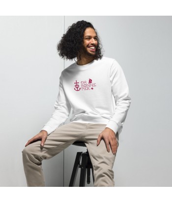 Sweat écologique unisexe Oh Bonne Mer 2 flamingo brodé Venez acheter