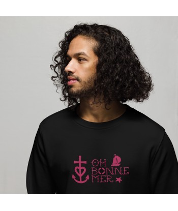 Sweat écologique unisexe Oh Bonne Mer 2 flamingo brodé Venez acheter