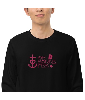 Sweat écologique unisexe Oh Bonne Mer 2 flamingo brodé Venez acheter