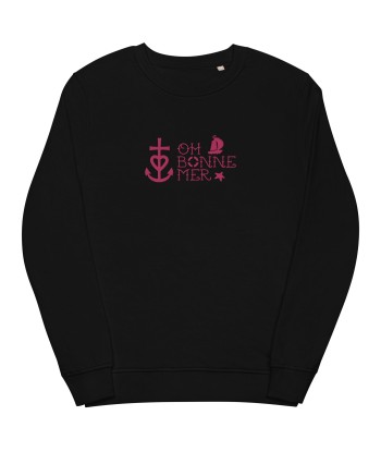 Sweat écologique unisexe Oh Bonne Mer 2 flamingo brodé Venez acheter