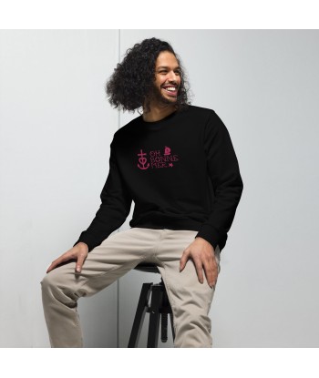 Sweat écologique unisexe Oh Bonne Mer 2 flamingo brodé Venez acheter