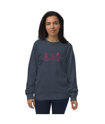 Sweat écologique unisexe Oh Bonne Mer 2 flamingo brodé Venez acheter