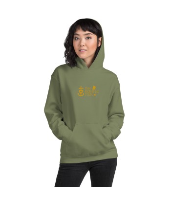 Sweat à capuche d'hiver unisexe Oh Bonne Mer 2 sur couleurs foncées Livraison rapide