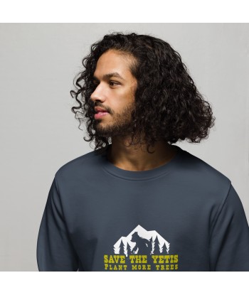 Sweat écologique unisexe Save the Yetis, Plant more Trees (face & dos) ouvre sa boutique