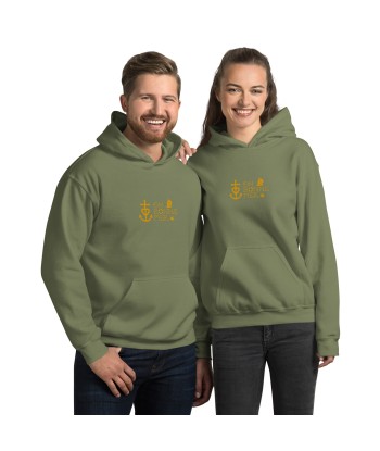 Sweat à capuche d'hiver unisexe Oh Bonne Mer 2 sur couleurs foncées Livraison rapide