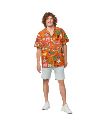 Chemise Tiki Surf Red s'inspire de l'anatomie humaine