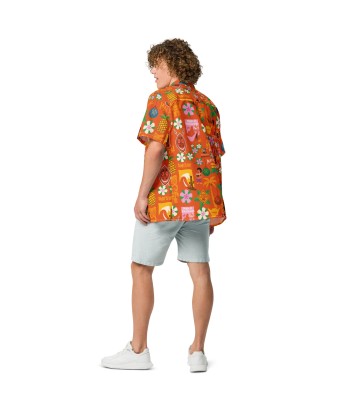 Chemise Tiki Surf Red s'inspire de l'anatomie humaine