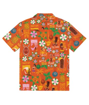 Chemise Tiki Surf Red s'inspire de l'anatomie humaine