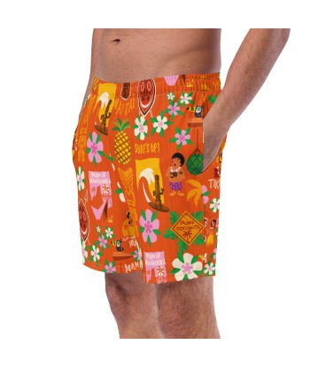 Short de bain homme Tiki Surf Red hantent personnes