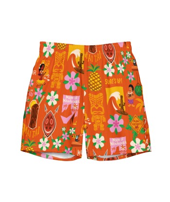 Short de bain homme Tiki Surf Red hantent personnes