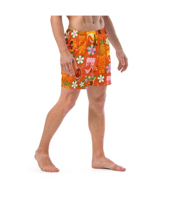 Short de bain homme Tiki Surf Red hantent personnes