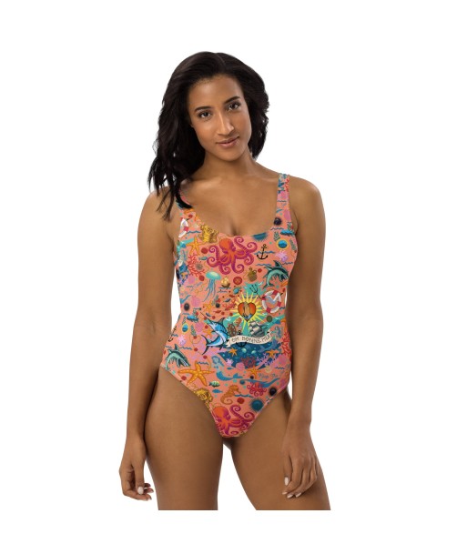 Maillot de Bain 1 Pièce Oh Bonne Mer Peach vente chaude votre 