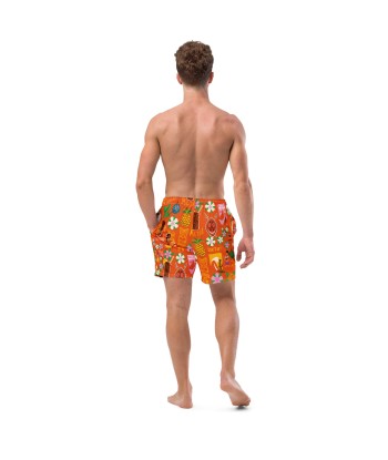 Short de bain homme Tiki Surf Red hantent personnes