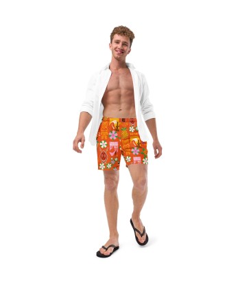 Short de bain homme Tiki Surf Red hantent personnes