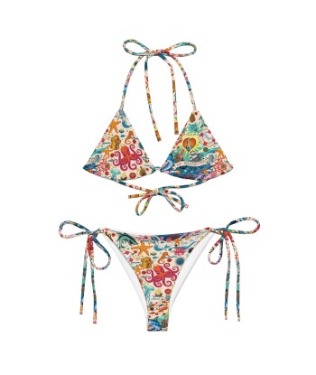 Bikini de bain recyclé Oh Bonne Mer Cream Vous souhaitez 