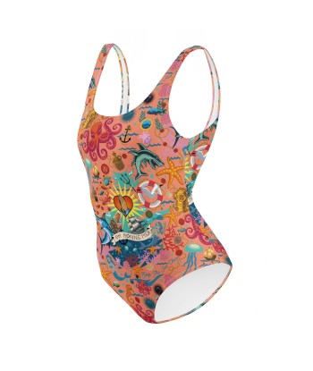 Maillot de Bain 1 Pièce Oh Bonne Mer Peach vente chaude votre 