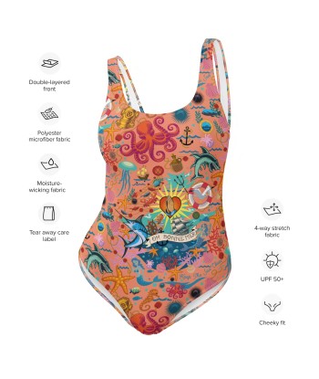 Maillot de Bain 1 Pièce Oh Bonne Mer Peach vente chaude votre 