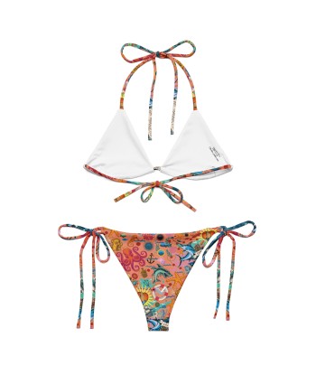 Bikini de bain recyclé Oh Bonne Mer Peach prix pour 