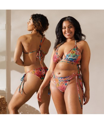 Bikini de bain recyclé Oh Bonne Mer Peach prix pour 