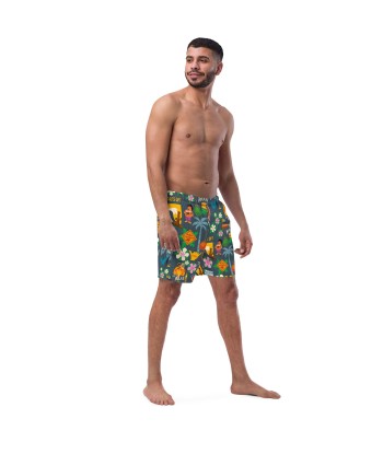 Short de bain homme Tiki Surf Blue le des métaux précieux