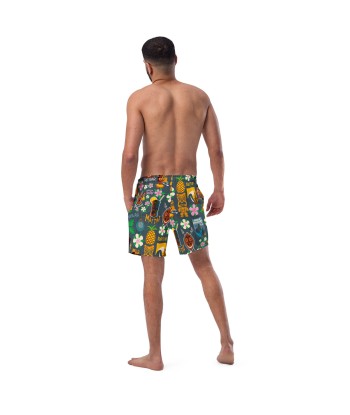 Short de bain homme Tiki Surf Blue le des métaux précieux