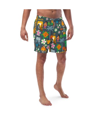 Short de bain homme Tiki Surf Blue le des métaux précieux