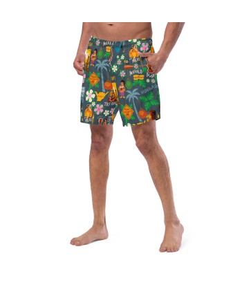 Short de bain homme Tiki Surf Blue le des métaux précieux