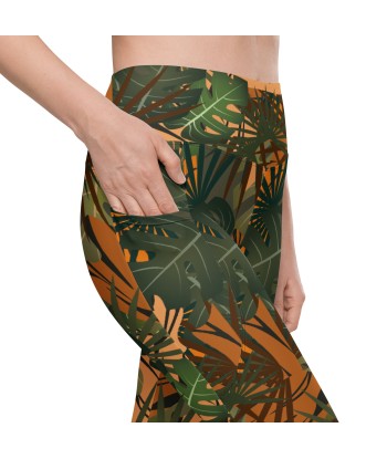 Leggings écoreponsable avec poches Jungle la chaussure