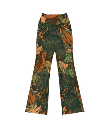 Leggings évasés en polyester recyclé avec poche Jungle Comment ça marche